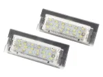 LED valstybinio numerio ap&scaron;vietimo žibintai BMW E39 Touring (1996&ndash;2003 m.), komplektas (2 vnt.)
