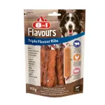 8in1 skanėstas &scaron;unims - &scaron;onkauliukas su vi&scaron;tienos filė &bdquo;Triple Flavour Ribs&ldquo; 113 g N6