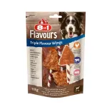 8in1 skanėstas &scaron;unims - sparnelis su vi&scaron;tienos filė &bdquo;Triple Flavour Wings&ldquo; 113 g N6