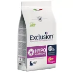 EXCLUSION Hypoallergenic pa&scaron;aras katėms su kiauliena ir bulvėmis 1,5 kg
