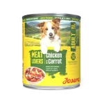 Josera Meat Lovers Menu Chicken with Carrot 800 g &scaron;lapias pa&scaron;aras &scaron;unims