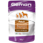 GEMON Dog pouches chunkies Adult su žvėriena 100 g