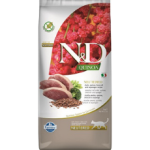 N&D CAT QUINOA DUCK BROCCOLI ASPARAGUS NEUTERED 1,5 KG