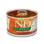 N&D DOG PUMPKIN VENISON ADULT MINI 140 g
