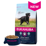 Eukanuba Adult Large Breed Chicken sausas maistas didelių veislių suaugusiems &scaron;unims 15 kg
