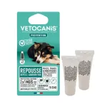 Vetocanis natūralūs vabzdžius atbaidantys la&scaron;ai &scaron;unims (10&ndash;20 kg), 2 x 3 ml