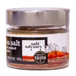 Smulki jūros druska su rūkyta paprika, 150 g.
