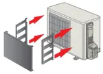 Mitsubishi Electric APG-MSY-35/50 &ndash; Vėjo apsauga MSY-TP35/50