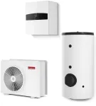 Ariston Nimbus Flex 35 S NET R32 &ndash; oras&ndash;vanduo, 6,35 kW maks. (A7/W35), su atskira 190 l talpa
