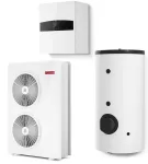 Ariston Nimbus Flex 120 S-T NET R32 &ndash; oras&ndash;vanduo, 13,87 kW maks. (A7/W35), su atskira 190 l talpa