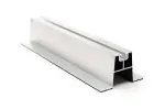 Minirail trapecinei stogo dangai su EPDM juosta (h - 6 cm; l - 26,5 cm)