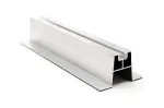 Minirail trapecinei stogo dangai su EPDM juosta (h - 6 cm; l - 44 cm)