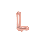 Folinis balionas raidė L rausvas 40cm