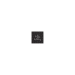 Servetėlės "Happy birthday" juodos