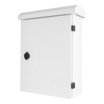 Toten 19" komutacinė spinta TOTEN, System Z, 9U, 600x600, stiklinės durys, iki 60kg, balta / ZS66096000 / 19-Z6609V