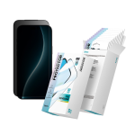 Oem Benks grūdintas stiklas Air Shield Privacy (TF67) iPhone 17 16 Pro juodas - 10 vnt.