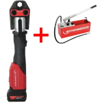 Rothenberger Akumuliatorinis presas ROTHENBERGER Romax 4000 rinkinys SV15-22-28mm 4Ah AMPShare