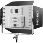 Godox Ap&scaron;vietimo Įranga - Godox Litemons LP1200R LED &Scaron;viesos Panele Rinkinys 3vnt 1800K-10000K