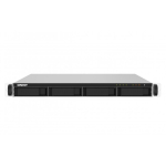 QNAP TS-432PXU-RP NAS Stovas (1U) Annapurna Labs Alpine AL-324 2 GB DDR4 0 TB Juoda