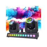 No name LIGHT4ME CLONE 1 LED RGBW &scaron;viesos efektas 2 galvos