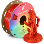 Polymaker Panchroma PLA &Scaron;ilkas 1,75 mm 1 kg - &Scaron;ilkinė Raudona