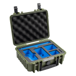 BW Outdoor Case Type 1000 for Insta360 X4, bronze žalias