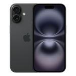 Apple iPhone 16 15,5 cm (6.1") Dviguba SIM jungtis iOS 18 5G C tipo USB 128 GB Juoda