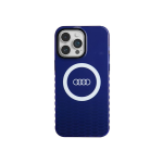 Audi Dėklas Audi IML Big Logo MagSafe Case iPhone 14 Pro Max 6.7" mėlyna/navy mėlynas hardcase AU-IMLMIP14PM-Q5/D2-BE