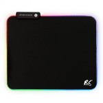 NanoRS RS704 žaidimų pelės kilimėlis LED RGB ap&scaron;vietimas neslystantis stalas USB 30x25cm Plug & Play