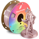 Polymaker Panchroma PLA &Scaron;ilkas 1,75 mm 1 kg - &Scaron;ilkinė Rožinė Auksinė
