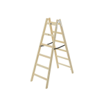 Hailo Dvipusės kopėčios H40 StandardLine | medinės | 2x6 pakopų