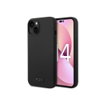 Tumi Dėklas Tumi TUHCP14SSK iPhone 14 / 15 / 13 6,1" juoda/juodas hardcase Liquid Silicone