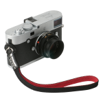 ARTISANARTIST Artisan & Artist I ACAM 313A I Silk Camera Hand Strap, Juodas/Raudona