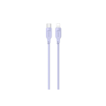 USAMS Kabelis USB Usams Kabelis USB-C na Lightning PD Fast Charging 1,2m 20W Lithe Series purpurowy/violetinė SJ566USB03 (US-SJ566)