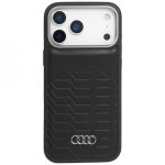 Audi Case Audi GT Synthetic Leather MagSafe for iPhone 17 Pro Max bla