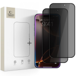 Tech Protect PRIVATIZUOJANTIS STIKLAS TECH-PROTECT GLASS SPY+ 2-PACK IPHONE 16 PRO MAX | 17 PRO MAX PRIVATUMAS