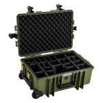 BW Outdoor Cases Type 6700 / Bronze žalias (divider system)