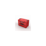 Q-Brick įrankių dėžė su stalčiais Qbrick Sistema PRIME DRAWER 2 TOOLBOX EXPERT Raudonas Ultra HD Custom