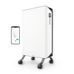 Duux Edge Oil Heater | Oil Heater | 2000 W | Suitable for rooms up to 20 m&sup2; | White