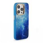iLike Apple iPhone 14 Pro Print Desire Customized Diamonds Case Blue