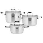 Teesa 6 puodų rinkinys TEESA COOK PRIME