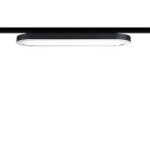 LED panelė 5W juoda LOOP