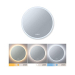 Veidrodinis &scaron;viestuvas Mirra su LED ap&scaron;vietimu IP44 1580 lm 21W reguliuojamas