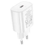 Įkroviklis Hoco N22 25W USB-C baltas