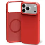 Dėklas Mercury Pure Magsafe Silicon Case Apple iPhone 17 Pro Max/18 Pro Max raudonas