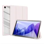 Dėklas Dux Ducis Toby Samsung X810/X816 Tab S9 Plus/X610/X616 Tab S9 FE Plus rožinis