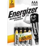 &Scaron;arminis elementas Energizer Alkaline Power LR03 (AAA) 1.5V 4 vnt.