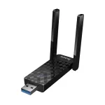 USB Wi-Fi adapteris Hoco HI34 Wi-Fi6 juodas
