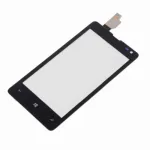 Lietimui jautrus stikliukas skirtas Nokia Lumia 435 / 532 juodas HQ