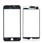 LCD stikliukas Apple iPhone 7 Plus su rėmeliu ir OCA juodas V3